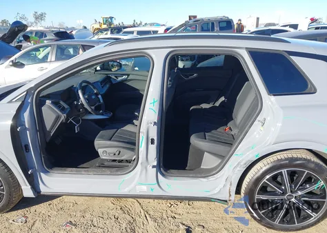 2025 Audi Q4 E-Tron Premium 45 Quattro from USA, damaged, VIN WA1B5BFZ1SP056576